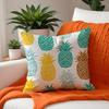 Summer Creative Pineapple Print Pillowcase Home Sofa Cushion Pillowcase Decoration