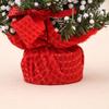 Ein Mini-Weihnachtsbaumschmuck Weihnachtsbaumschmuck Dekorative Bäume Weihnachtsgeschenke Feiertags-Einkaufszentrumdekorationen Tischschmuck Kleine Bäume