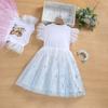 Girls' Summer 2024 Elsa Princess Dress - New Fashion Frozen & Snow White Design