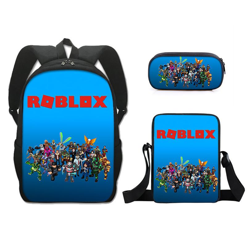 Roblox Kids Backpack Set With Lightweight Oxford Fabric For School And Study Use