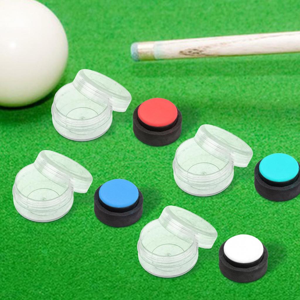 Pool Cue Chalk Sports Portable Professional Tournament Use for Club Bar Home