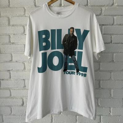 1-Sided Billy Joel 1998 Logo Name Shirt Unisex Concert S-5XL CR965 Unisex T-Shirt
