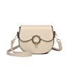 PU leather messenger bag for women monochromatic shoulder bag simple crossbody bags high quality