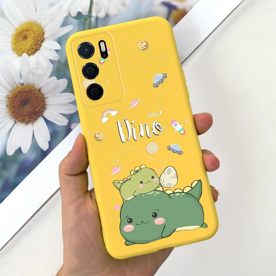 For OPPO A54S Case CPH2273 Phone Cover Popular Flower Cartoon Soft Silicone Funda For OPPO A16 A16S CPH2269 CPH2271 A 16S Bumper