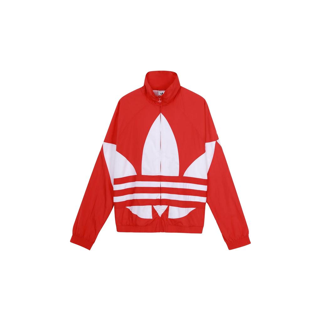 Adidas Originals Trefoil Jacket Men's Red (Unisex) Jackets FM9891