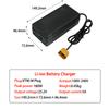 25.2V 5A 10A Li-ion Fast Charger For 6S 21.6V 22.2V Lithium Electric Tool Battery Charger DC XT60 XT90 Connector Input 100-240V