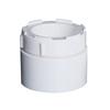 Zhucang 50mm PVC Drain Cleanout Plug, 10-Pack