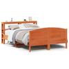 VidaXL Bed Frames Without Mattress Wax Brown 120x190cm Solid Pine Wood 3306239