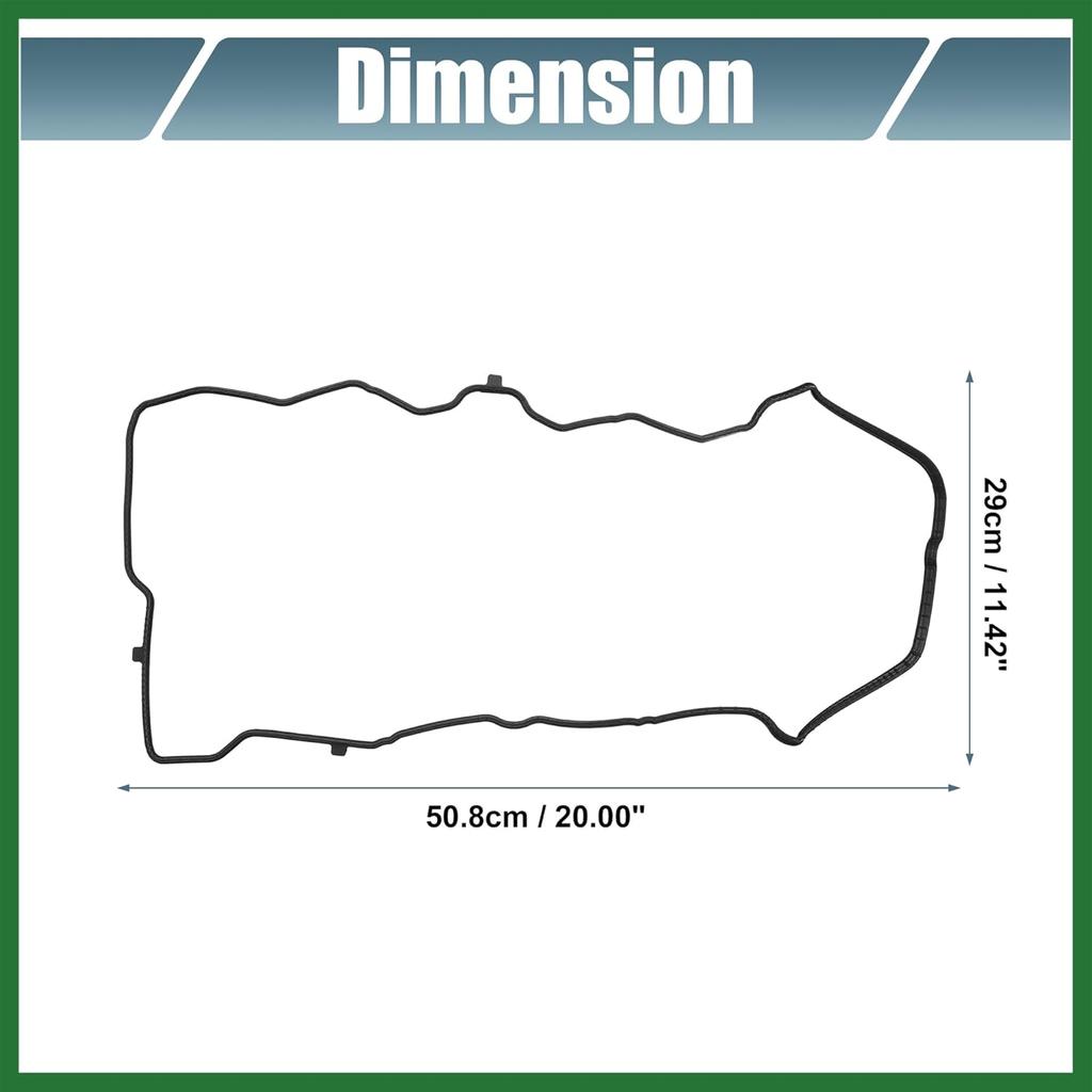 Motoforti Valve Cover Gasket NO.12341-5A2-A01 for Honda Accord 2013-2017 for Honda Cr-V 2015-2019 Long-lasting