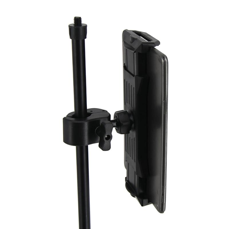 Universal Bike Tablets Holder with Full Rotations Capability for 5-13inch Screens Adjustable Angle