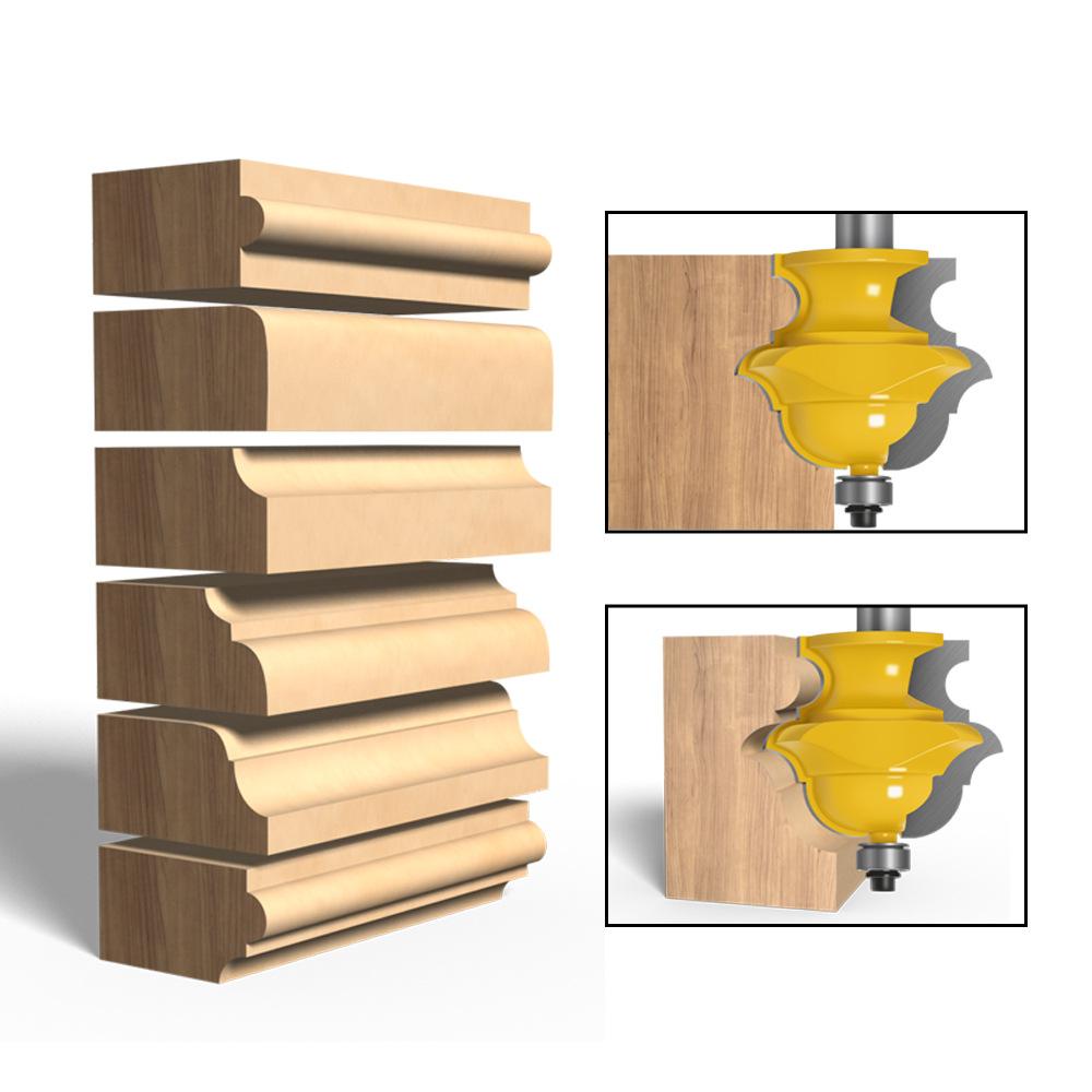 1/2 Handle High-Grade Export Woodworking Milling Cutter Carving Cutter Engraving Machine Line Cutter Magic Knife Variety Of Lines