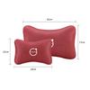 Car Emblem Headrest Lumbar Support Cushion Seat Neck Pillow For Volvo XC90 V90 V60 XC60 V40 EC40 EX40 S80 S60 S90 C40 XC40 V70 X
