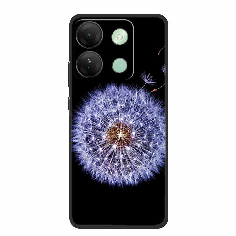 For Infinix Smart 7 HD Plus Case Black Silicone Soft Back Cover Case For Infinix Smart 7 Plus HD Phone Case Smart7 HD 7Plus Capa