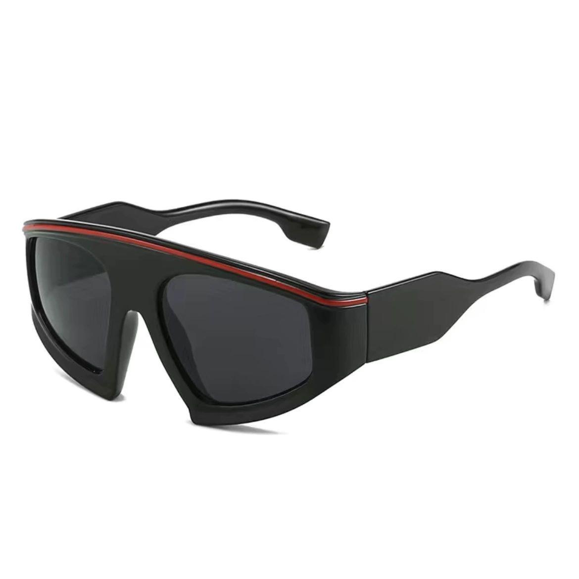 

New style trendy special-shaped mirror y2k sports sunglasses DS-6699