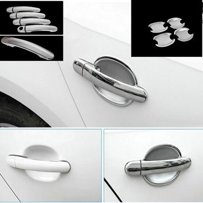 For VW Golf 5 Mk5 Chrome Door Handle Covers Chromium Styling Volkswagen Car Accessories Stickers