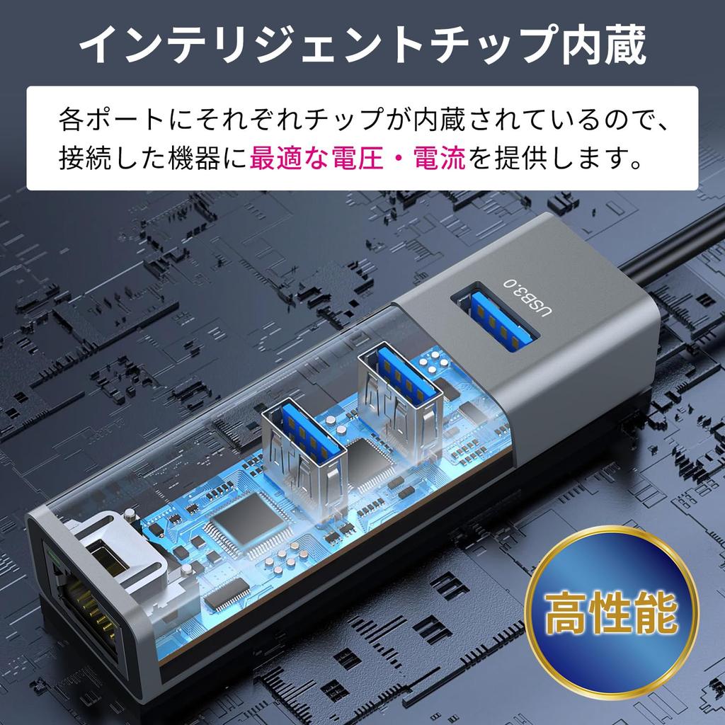 MSL FORCE USB Hub with To 5Gbps Data from a Trusted Japanese 4-in-1 3.0 USB-A USB-C Cable, 60cm, Transfer, 4-Port Expansion, Type-C, Uc4011, Company.