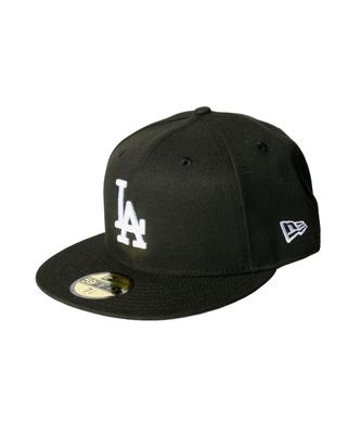 [NEW ERA] CAP 11591149 59FIFTY Los Angeles Dodgers MLB Classics BLACK & WHITE Brand Size 7 1/4