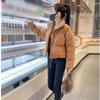 Jacket Women's Short, Jacket  All-match Stand-up Collar, Thick Bread-padded Jacket