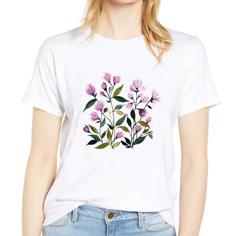Womens Stylish Tee Lady T-Shirt White Tshirt Round Neck Casual Clothes Short Sleeves Simple Basic T-Shirt Cute Fashion Tops