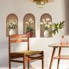 3 Pcs Creative Simulation Arch Vase Bedroom Living Room Home Wall Background Beautification Decoration Wall Stickers