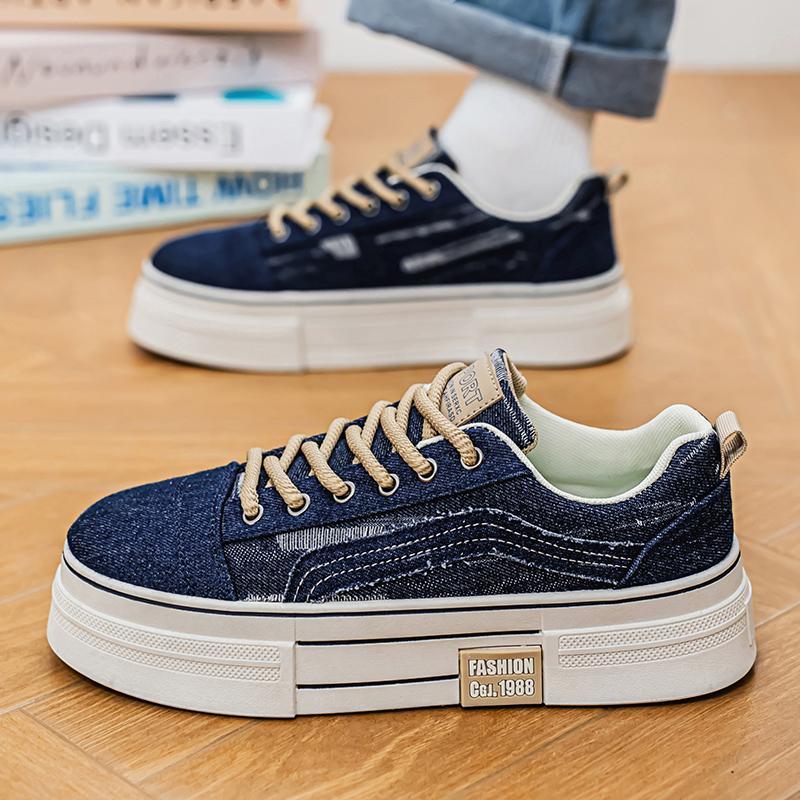 Fashion CYYTL Canvas Shoes Men Sneakers Breathable Casual Summer Skateboard Outdoor Walking Hiking Luxury Designer Platform Flat Loafers