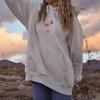 Women's Cross-Border Printed Hoodie - Long Sleeve, Versatile Pullover for Spring/Autumn 2025