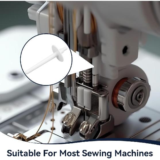 Auxiliary Spool Pin, 6 Pcs Pare Sewing Machine Spool Pin Thread Spool Holder for Most Sewing Machines Bobbin Winder Spindle