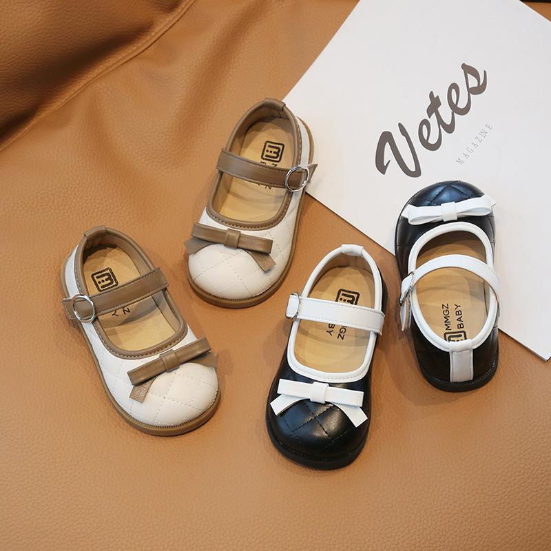 

Girls Shoes Small Leather Shoes Summer New Korean Version Princess Shoes Little Girl Foreign Style Children White Single Shoes
