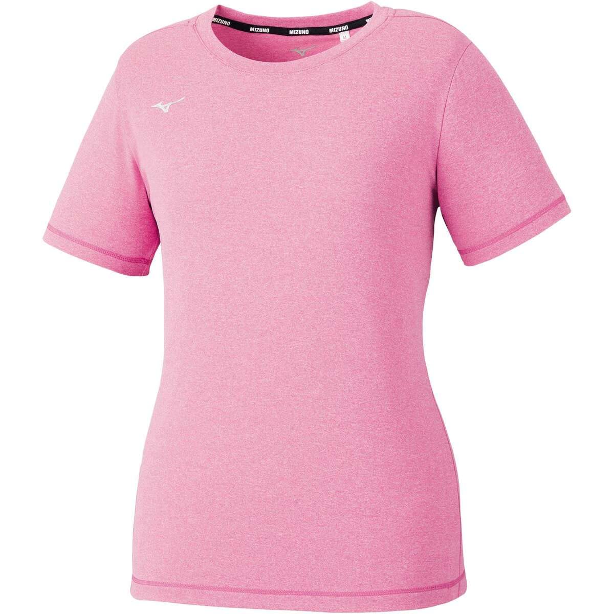 

Mizuno Training Phlox Pink Size S Women s T-Shirt, 32MA1811, Heather,