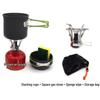 Portable Camping Cookware Set with Mini Stove