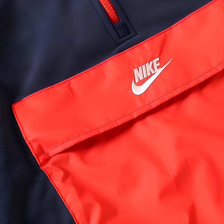 Nike Warm-Up Casual Jacket And Hoodie Pullover Men Tops Navy 929098-451