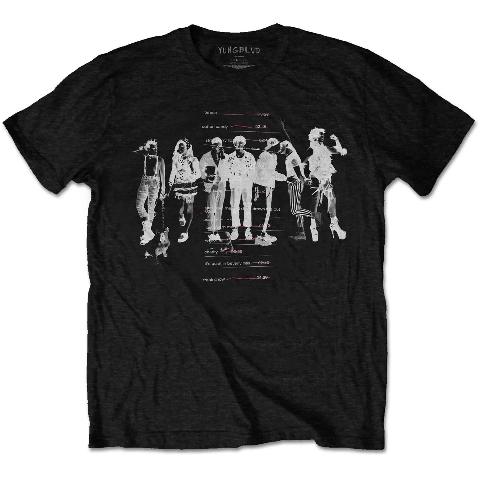 Yungblud T-Shirt: Weird Track list (Eco-Friendly) OFFICIAL NEW M
