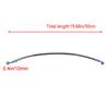 39-200cm Universal Braided Stainless Steel Motorcycle Brake Hose Line, AN3 Hydraulic Clutch Oil Pipe for ATV Dirt Pit Bike Street Racing