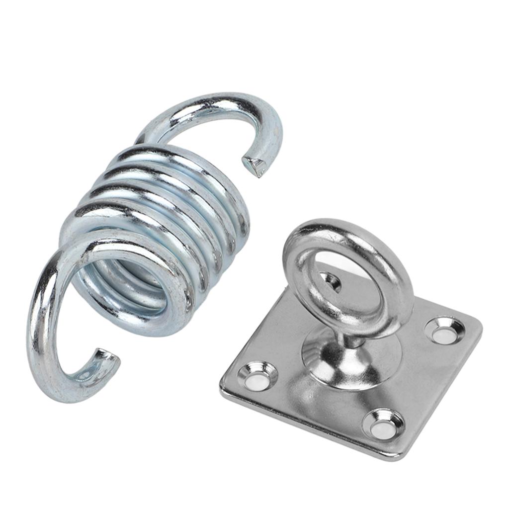 Kit di montaggio a soffitto con gancio di sospensione, gancio per amaca, gancio per altalena, fibbia in acciaio inossidabile