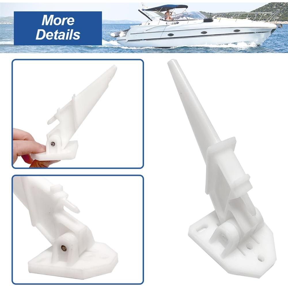 Universal Marine Speed Gauge Acceleration Guide Tube – 80 Mph Speedometer Pitot Tube, Anti-Weed Design, Replacement For Most Boats