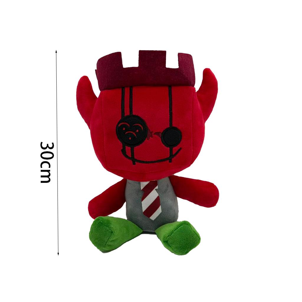 Anime Forsaken slasher Plush Plush Toys Cartoon Builderman Stuffed Dolls Plushie Figure Home Decoration Pillow Christmas Gifts