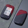 Carbon Fiber Car Key Case Cover Protect Shell Bag for LandRover Range Rover Sport Evoque Freelander Velar Discovery Jaguar XE XF