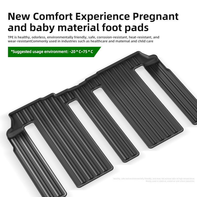 Eco-Friendly TPE Trunk and Foot Mats for 2014-2021 Toyota Voxy 80 Series