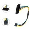 24 Pin To ATX PSU Power Adapter Cable Compatible 7020 With Precision DELL 30cm T1700 9020 Y8I0