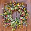 Multipurpose Decorative Garland Colorful Home Decor Wreath  Spring Summer