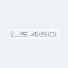 3D Letters Numbers LS350 LS400 LS460L LS500 LS500h LS600hL Chrome Black Emblem For Lexus Series Car Trunk Sticker AccessoriesDX7