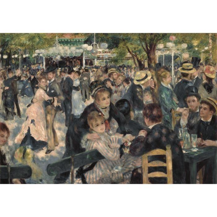 CLEMENTONI - Compact 1000 pièces - Renoir : Bal du Moulin