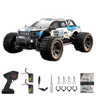 Ferngesteuertes Auto für Kinder, 2,4 GHz 4WD All-Terrain Hochgeschwindigkeits-Offroad-Fahrzeug mit LED-Lichtern,