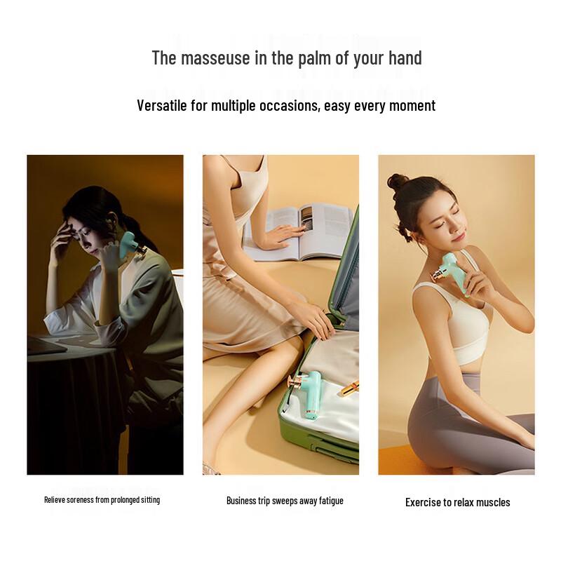 Yexiaoshou Mini Fascia Massage Gun CN plug (adapter included)