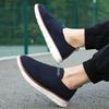 Fashion Large Men's Casual Shoes Spring Breathable Fly Woven Non Slip Running Shoes Fashion Lightweight Comfortable Vulcanized Shoes