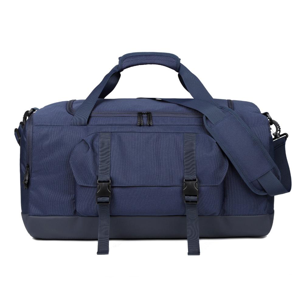 Dry and wet separation with shoe compartment yoga fitness bag large capacity fashionable contrasting color portable decompression travel bag