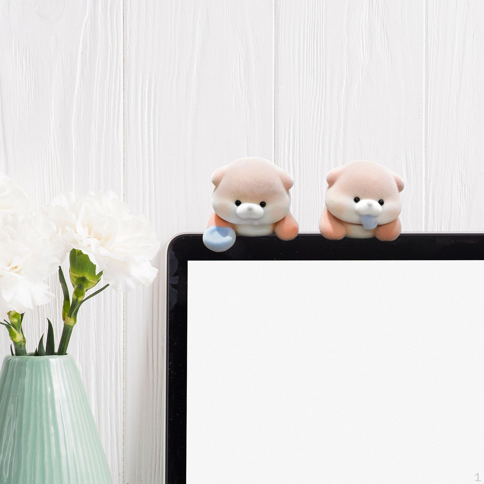

2 Pieces of Small Statue, Miniature Figure, Versatile, Cute And Creative, Car Dashboard Decoration, Style A