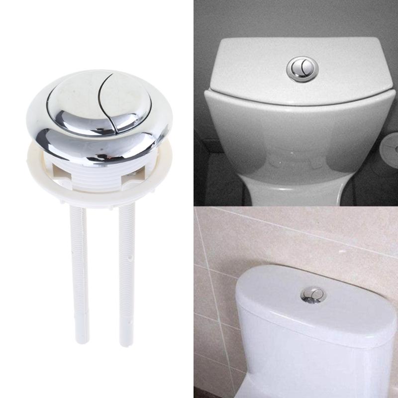 2pcs Toilet Push Button Double Push Flushing Button for Home Hotel Public Toilet