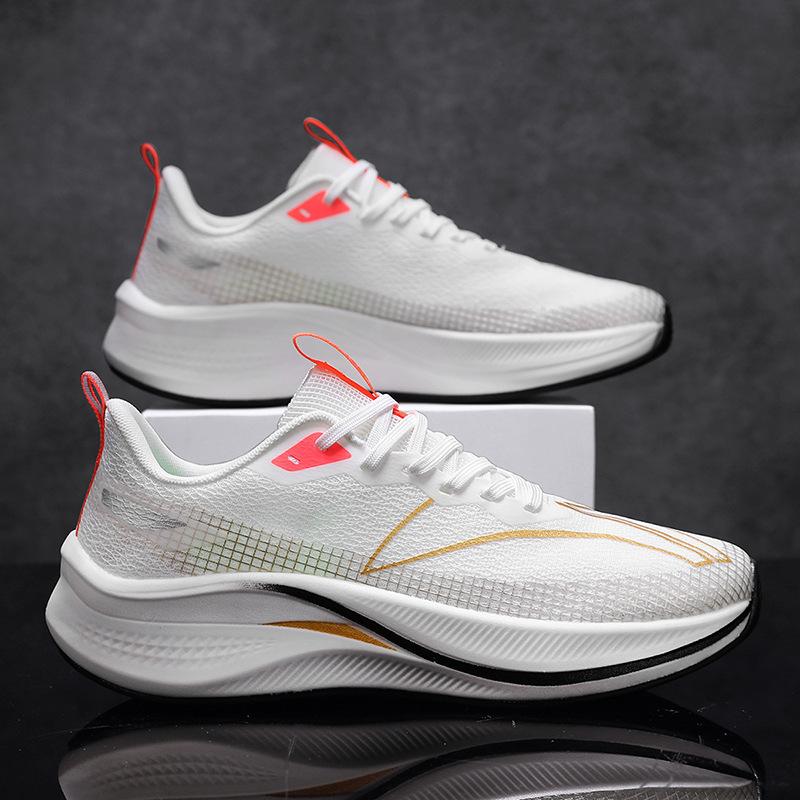 7Pro Running Shoes Men's Carbon Board Professional Racing Sports Training Sports Running Shoes Shock Absorption 34-44 Size 8