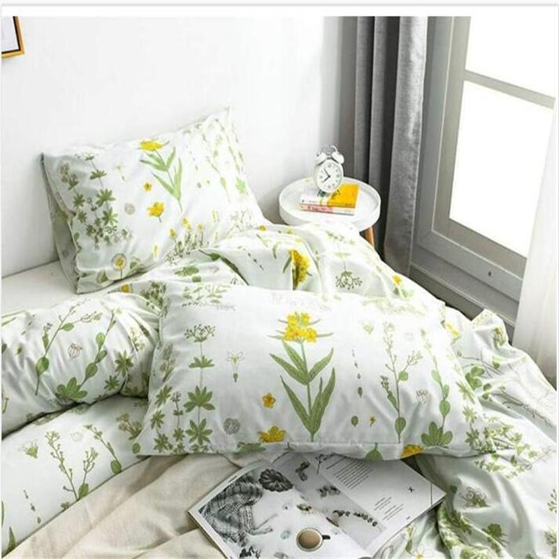 Soft And Comfortable Floral Pattern Duvet Cover Set With Duvet Cover And Pillowcases King Queen Twin Sizes For All Ages
